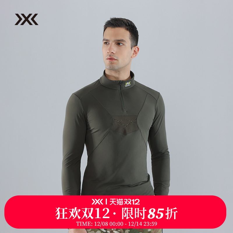 x-bionic RACCOON半拉链套头衫 男 3D功能控温板轻量舒适外套