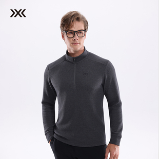 X-BIONIC 艾德空气层半开拉链卫衣秋冬保暖日常商务通勤中间层