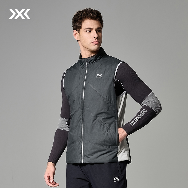 x-bionic运动马甲户外保暖外套