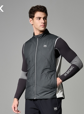 X-BIONIC 霜盾运动棉马甲 秋冬户外保暖透气中层休闲运动20411