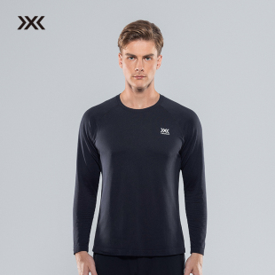 BIONIC 春秋抗菌抑味弹力轻量打底衫 激能轻量银纤维长袖 男 T恤