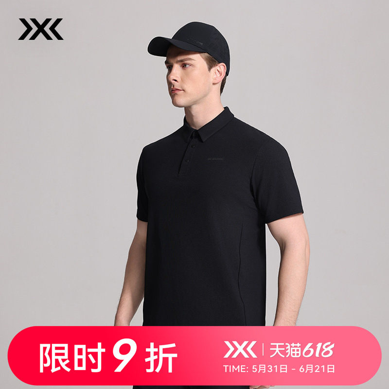 X-BIONIC 橡树湖影高尔夫polo衫 吸湿速干防晒夏季运动男士上衣