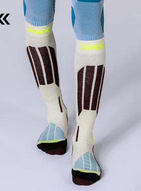 x-socks 专业越野女士滑雪袜 秋冬户外专业滑雪训练比赛滑雪袜