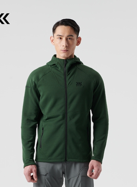 X-BIONIC 战术行云POWER STRETCH PRO连帽开衫男秋冬保暖抓绒衣