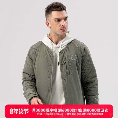 x-bionic 营火双面穿轻量棉服 男秋冬保暖轻量弹力透气P棉