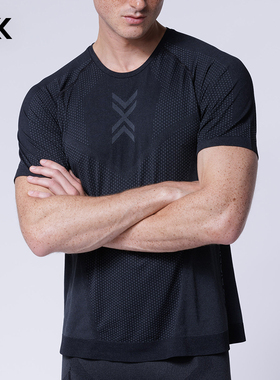 X-BIONIC XCEED舒跑男士短袖上衣 夏季控温抑菌休闲轻量短袖