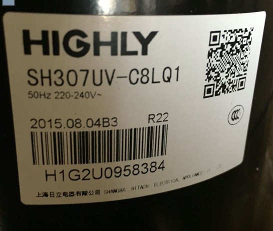 日立2匹压缩机SH295UV-C8DU2