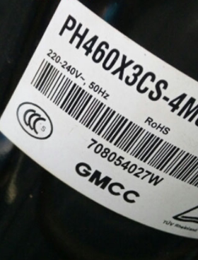 PH460X3CS-4MU3原装全新3匹美芝压缩机 PH480X3CS-4MU1/8MUC1