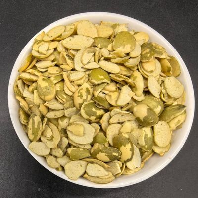 黑色开口黑金刚南瓜子仁碎椒盐味咸香老年烘焙方便无壳香脆500克