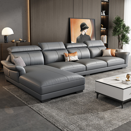 北欧简约客厅科技布沙发组合轻奢现代家用小户型免洗布艺沙发贵妃