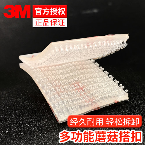 3m蘑菇搭扣装潢婚纱照双面背胶