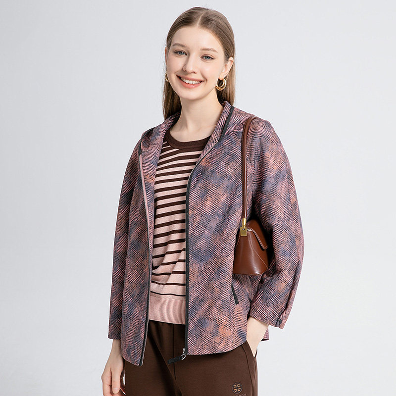 赏心岁月中老年女装妈妈秋装新款连帽外套上衣宽松大码妈妈装,女装/女士精品,中老年女装,淘宝优惠券,粉丝福利购,淘宝优惠卷