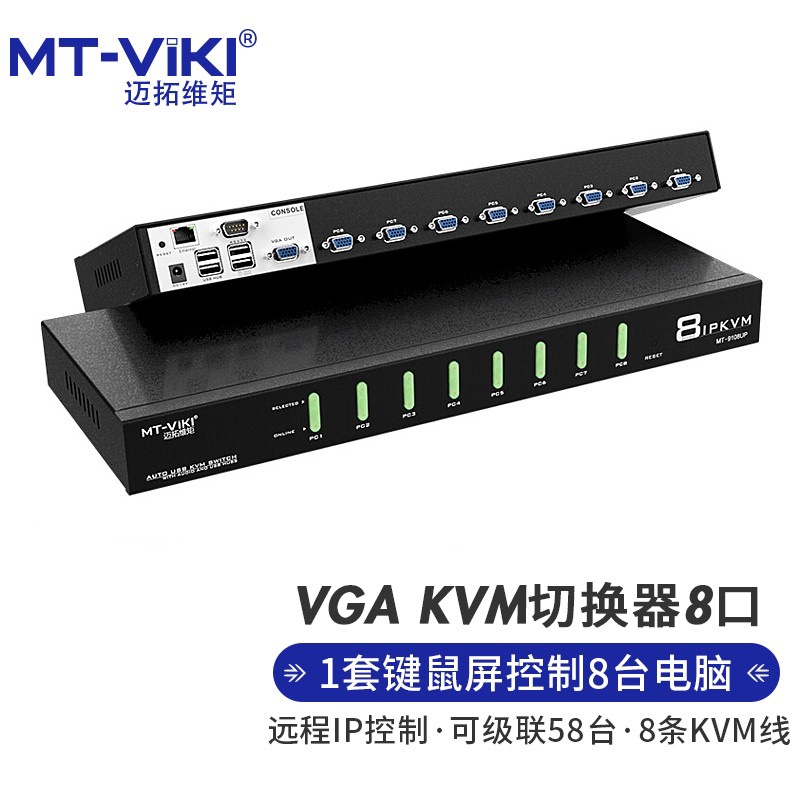 迈拓维矩KVM切换器IP远程控制