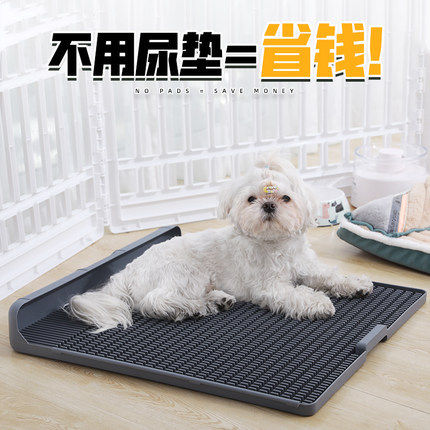 狗狗大小便尿尿盆柯基比熊狗拉屎盘大型小型犬大号狗厕所