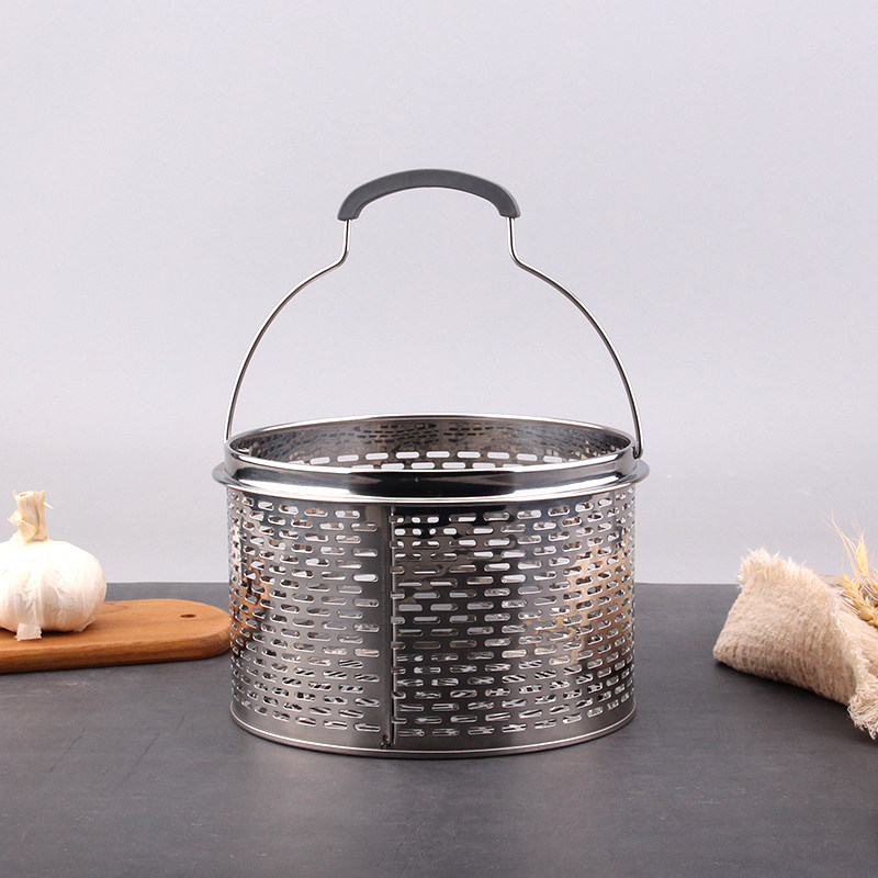 COOKONE/304 Stainless steel Leach basket household Vegetable Basket fruit hand basket Metal Basket Frying basketin the Tableware , Tableware , Fruit bowl/Fruit plate/Hamper  category - from Buy2taobao.com to provide professional Taobao agent buy service