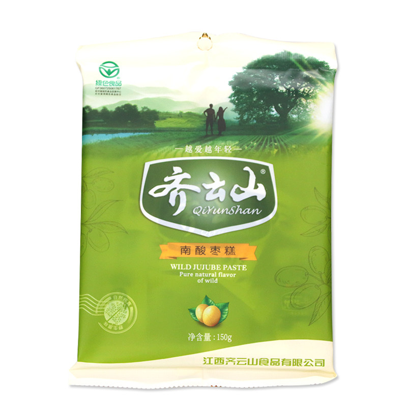 齐云山南酸枣糕150g袋装 蜜饯果干酸甜野生枣糕休闲零食小吃