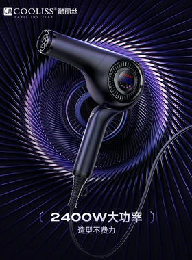 酷丽丝电吹风机大风力大功率负离子护发发廊专用发型师理发店专用