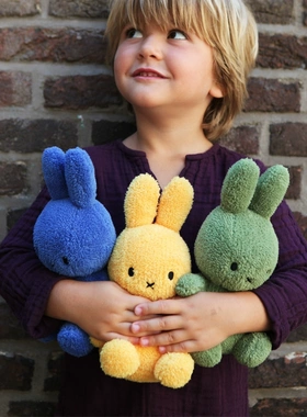 荷兰正品Miffy米菲兔毛绒玩具公仔宝宝睡觉抱枕女生儿童礼物玩偶