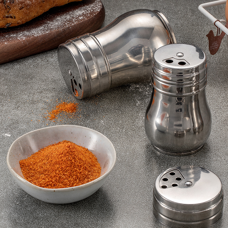 不锈钢调料烧烤厨房烘焙大号罐子