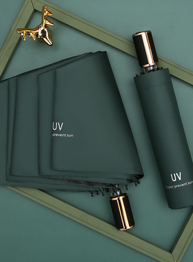 全自动雨伞女晴雨两用男折叠遮阳防晒防紫外线定制logo广告太阳伞