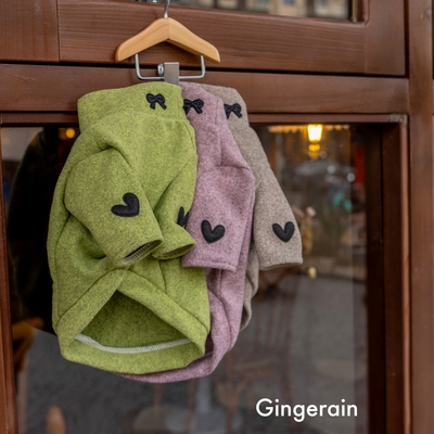 GINGERAIN 发热绒打底衫宠物狗衣服阳离子保暖约克夏马尔济斯
