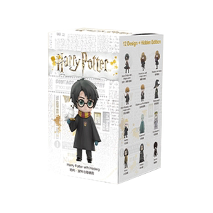 哈利波特盲盒泡泡玛特正版魔法世界系列全套赫敏罗恩魔杖圣诞礼物