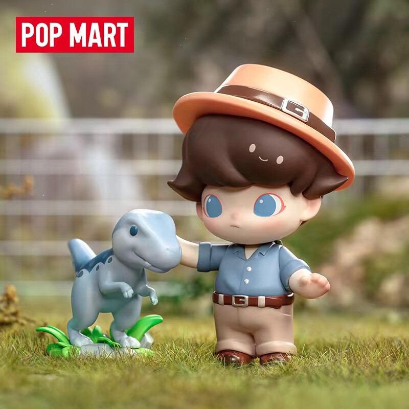 POPMART泡泡玛特 DIMOO侏罗纪世界系列手办盲盒玩具潮流创意摆件_虎窝淘
