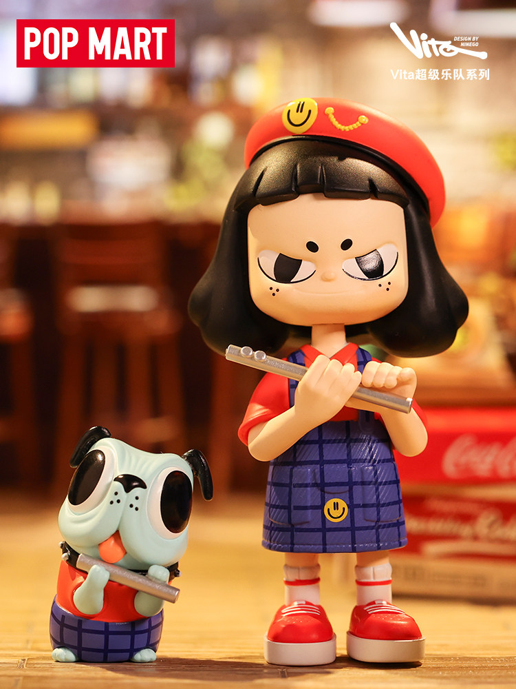 popmart泡泡玛特 vita超级乐队系列手办盲盒创意礼物潮流摆件可爱