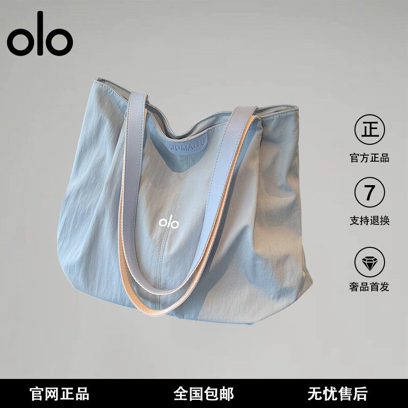 【官方正品】Ckiy大容量休闲包女夏季轻便单肩包百搭帆布托特包图片