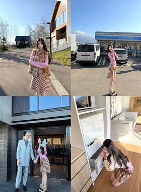 viola【MIU系小圆】 张元*英3w+高能*量女孩短裙套装