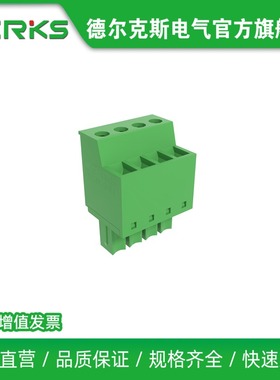 DERKS德尔克斯YC310-381同向平出插拔式接线端子KF2EDGKC-3.81mm