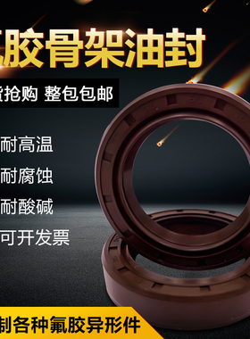 氟胶高温骨架油封TC45*58/60/62/64/65/68/70/72/75/80*7/8/10/12