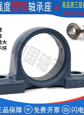 外球面铸钢轴承座UCP P305 P306 307 P308 P309 P310 311铸铁P312