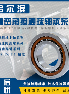 哈尔滨轴承7208高速7209 7210 7211 7212 7213 7214 7215 AC C P5
