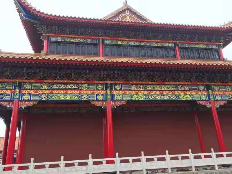 古建筑彩绘施工古建寺庙彩绘工程承包仿古彩画手工绘画门头四合院
