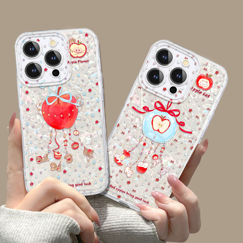 适用红米note14手机壳贝壳纹全包