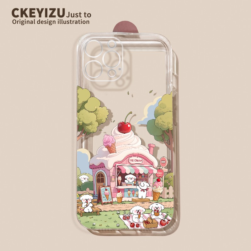 适用小米15手机壳透明全包