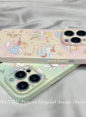 菲林壳适用小米14手机壳新款13ultra网红mi11硅胶12全包镜头xiaomi12s高级感10pro小天使女孩12pro防摔保护套