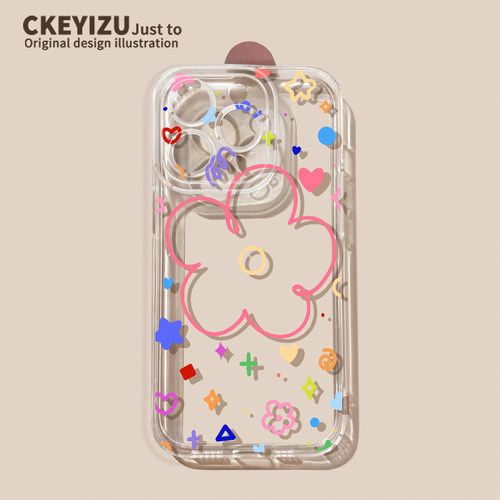 适用手机壳J5507线条星苹果14