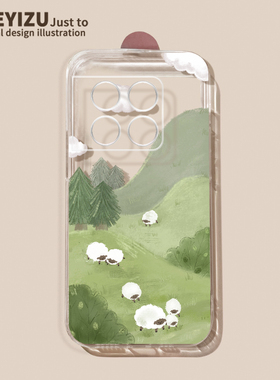 适用于一加11手机壳夏1+10pro硅胶一加ace竞速版直边1+acepro透明oneplus9一加9rt简约绵羊1+八pro风景Nord2