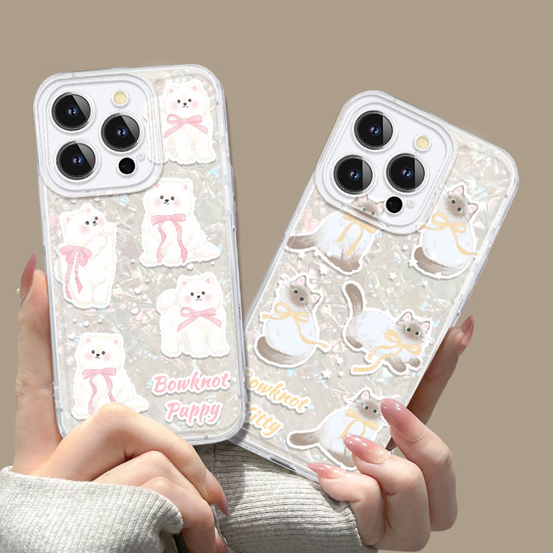 新款贝壳纹全包透明壳【收藏加购】送壁纸