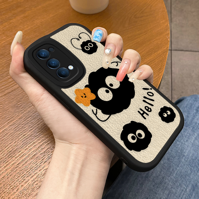 适用OPPO-Reno5-5G手机壳小羊皮