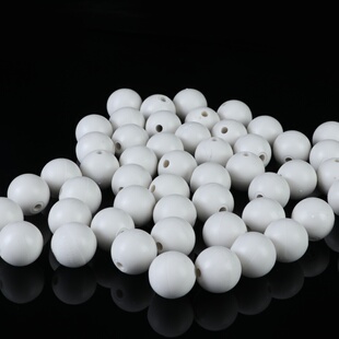 户外不锈钢旗杆配件导向佛珠配重滚珠防风项链22外径4mm孔径