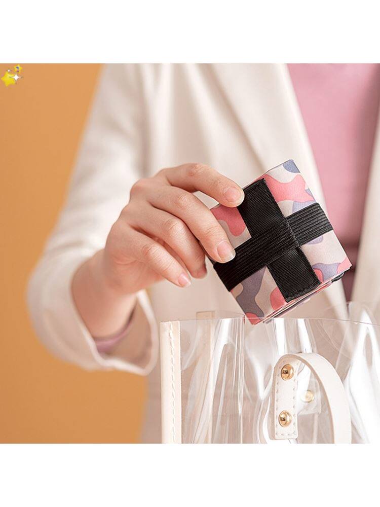 접이식 쇼핑백 방수 야외 여행용 수납 가방