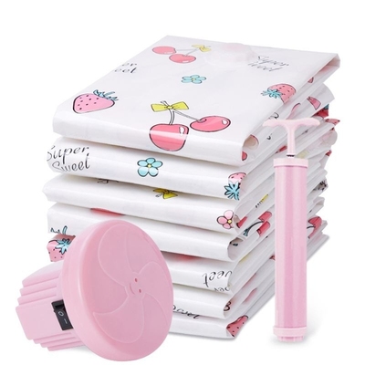 vacuum storage bags pump electric large clothes packing bags