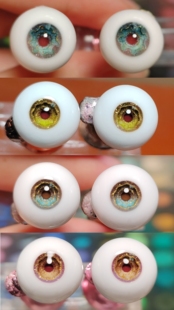 【花语眼】金边系列bjd眼珠眼纹真人款,3对包邮工期30天
