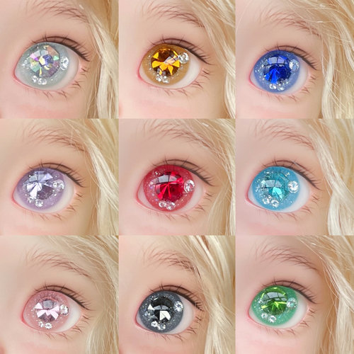 【nana】超闪钻眼 bjd眼珠 尺寸定制 工期15天，两对包邮