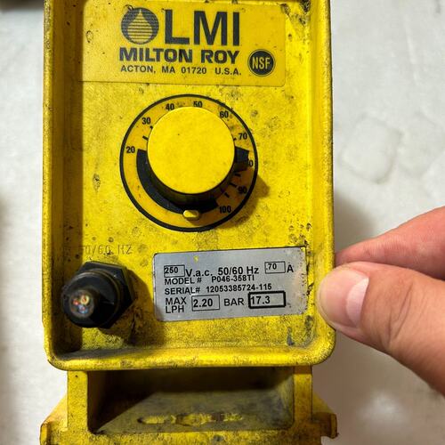 议价MILTON ROY米顿罗电磁计量泵P046-358TI ，