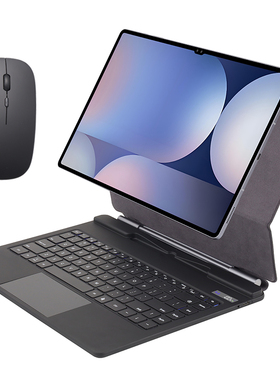 适用三星Tab S8/S9Ultra磁吸悬浮妙控键盘一体式X910/X916平板14.6寸S10Ultra壳S11触控板蓝牙鼠标X900套X906