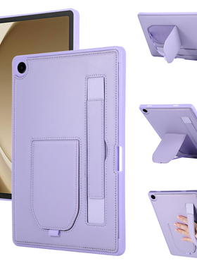 适用2025三星Tab A11/+保护套带笔槽Plus平板A9贴皮8.7寸SM-X230/X233/X235/X236B全包边X210/X216B软壳支架